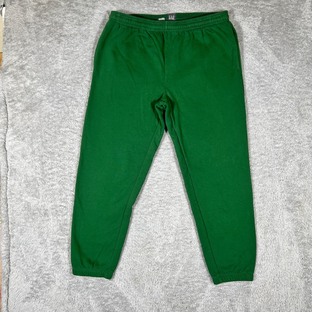 Gap Mens Fleece Jogger Pants Green Gables 737295-34 Large